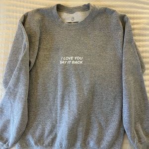 lonely ghost crewneck!